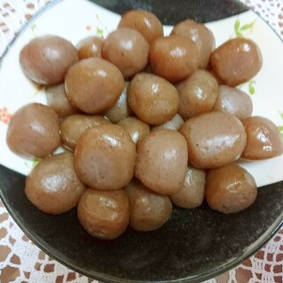 玉こんにゃくの甘辛煮